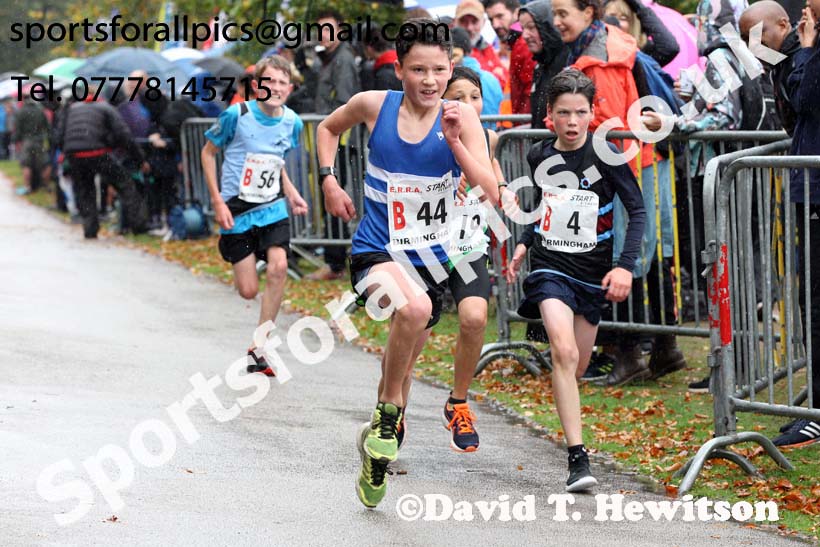Boys under-13s 3 Stage Relay, 2018 ERRA 6 and 4 Stage and Youngsters Relays, Sutton Park, Sutton Coldfield, Birmingham. Photo:  David T. Hewitson/Sports for All Pics